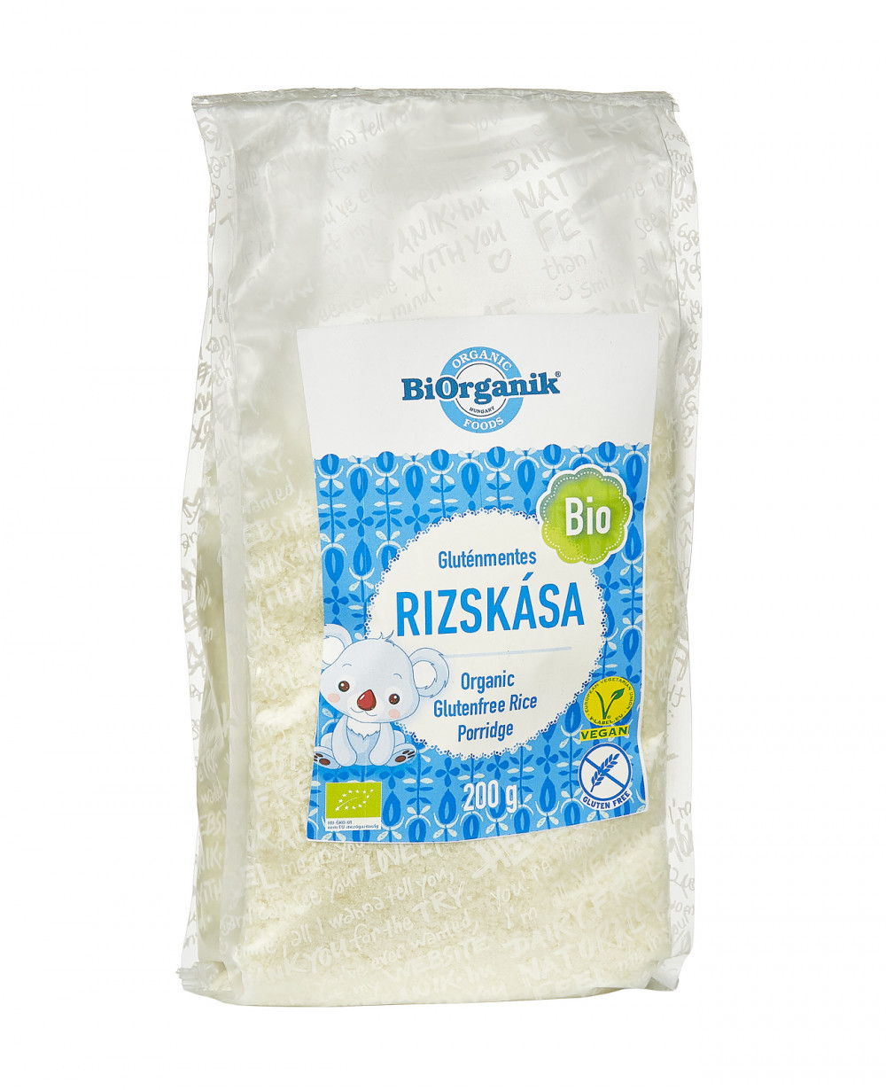 Biorganik Bio bezgluténová ryžová kaša 200 g