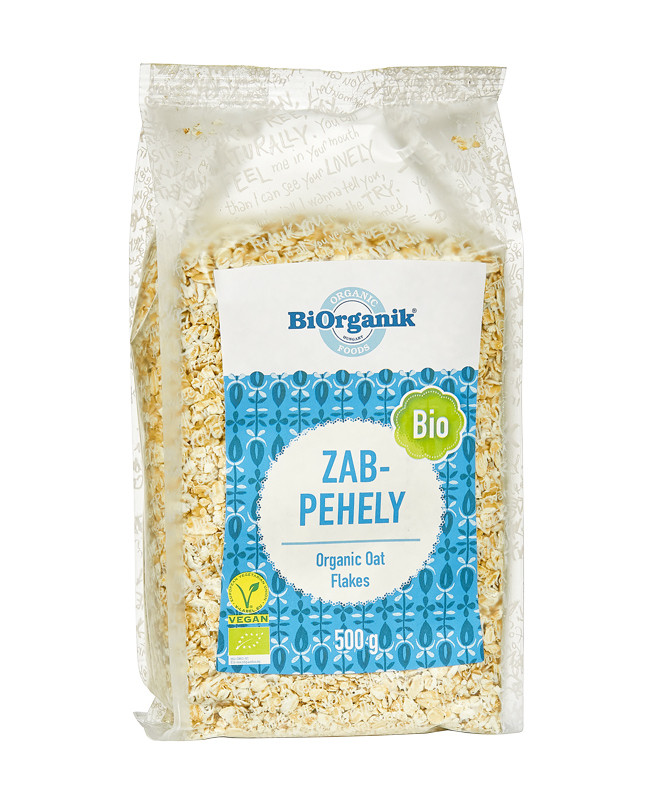 BiOrganik bezlepkové ovsené vločky 500 g