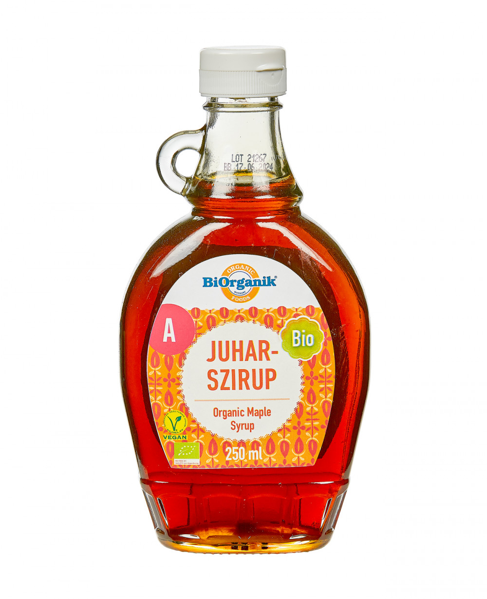 Biorganik Bio javorový sirup triedy A 250 ml