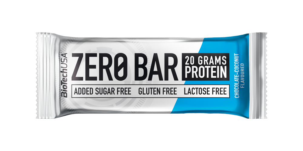 BioTech USA Zero Protein Bar čokoláda-kokos 50g
