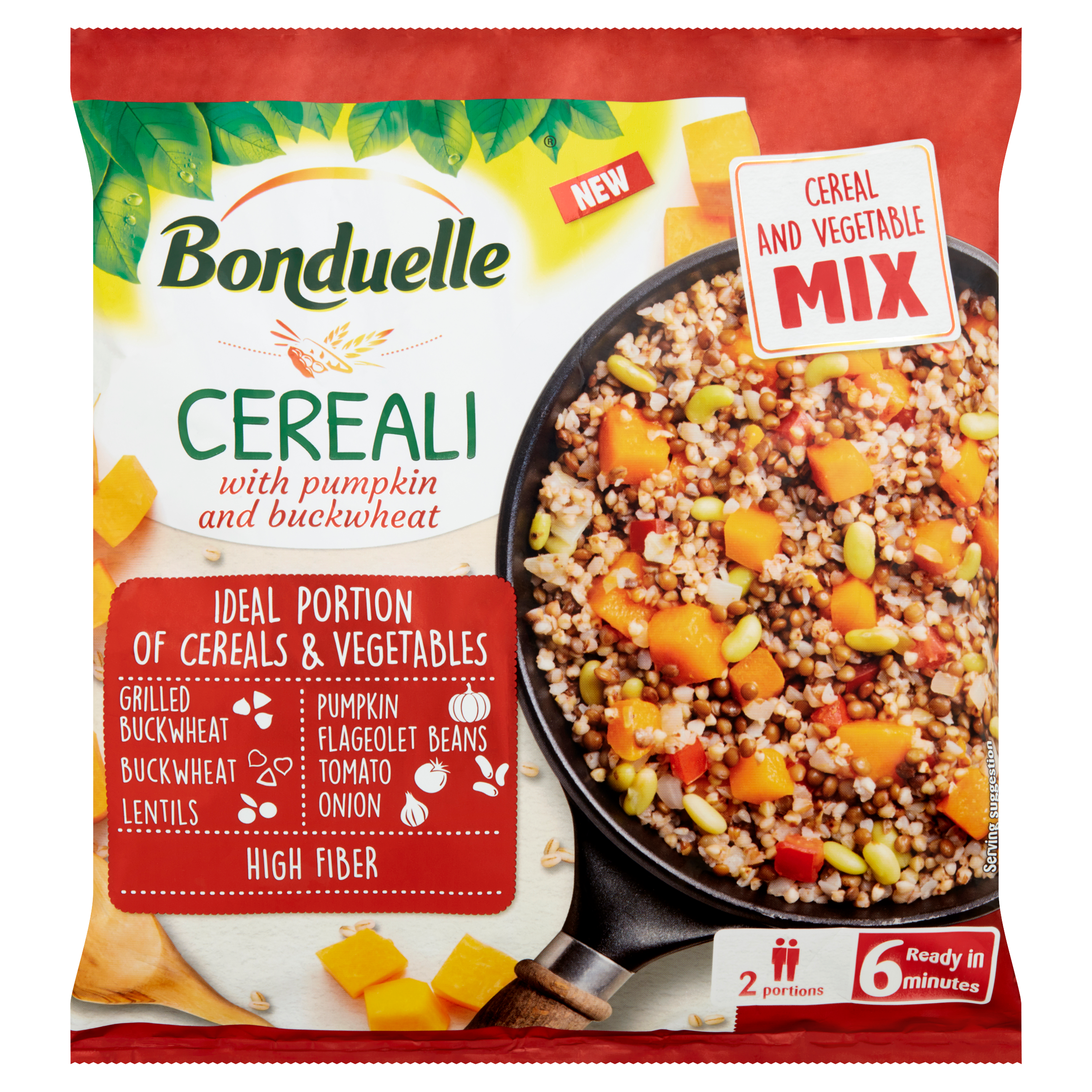 Bonduelle cereali zmes tekvice a pohánky 400 g