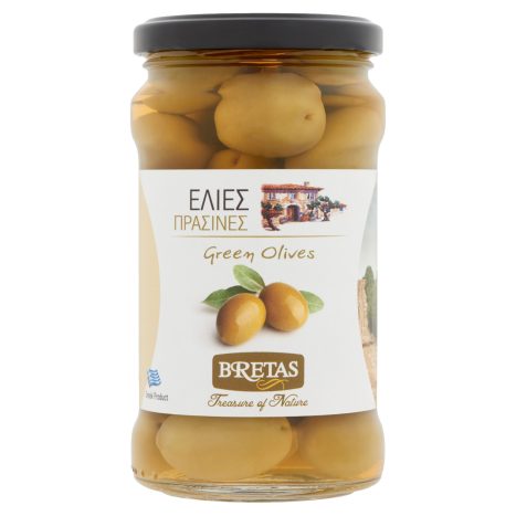 Bretas zelené olivové plody 314 ml