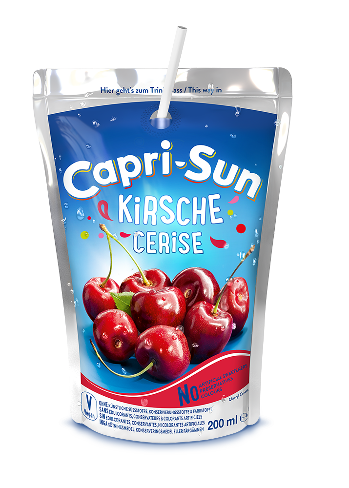 Capri-Sun čerešňová zmiešaná ovocná šťava 200 ml