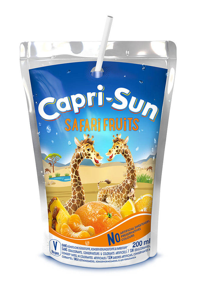 Capri-Sun safari fruits zmiešaný ovocný nápoj 200 ml