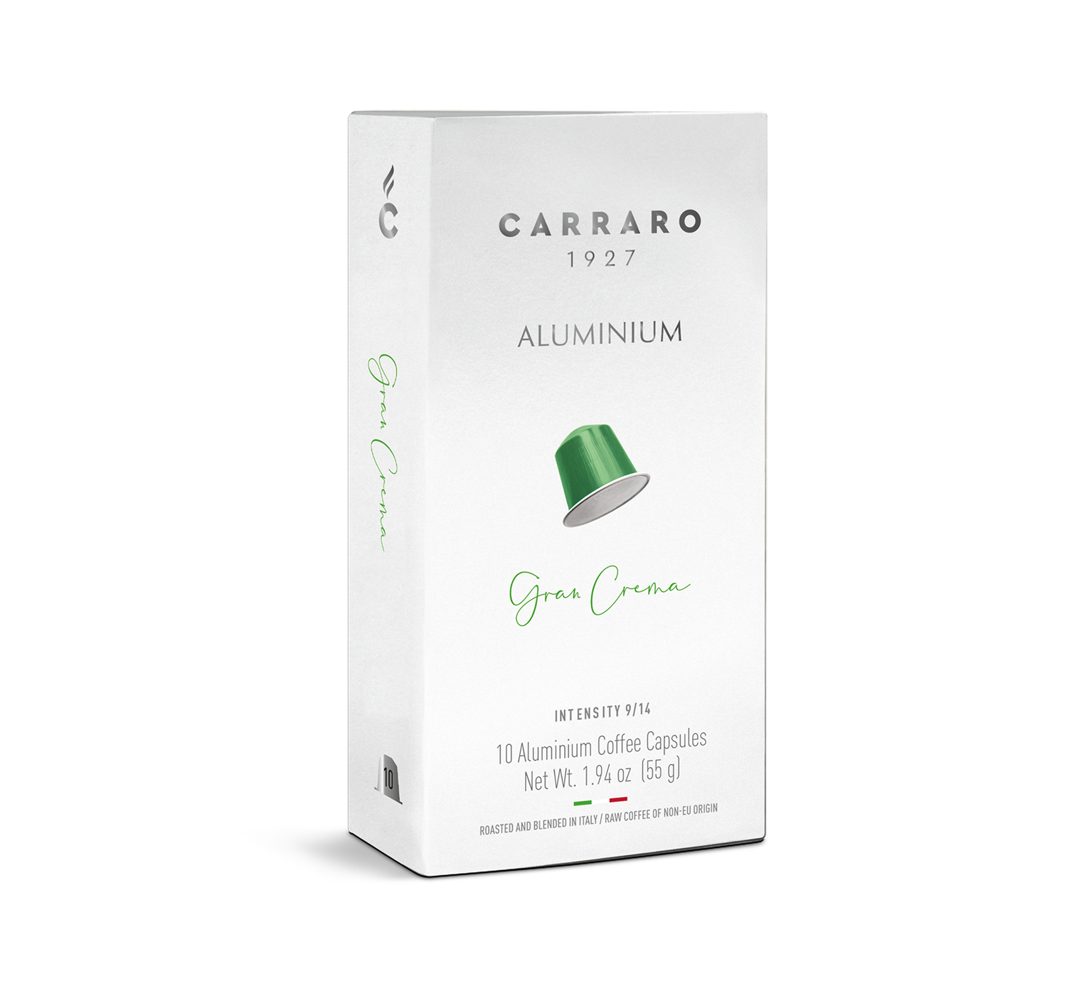Carraro gran crema kávové kapsule kompatibilné s Nespresso 10 ks