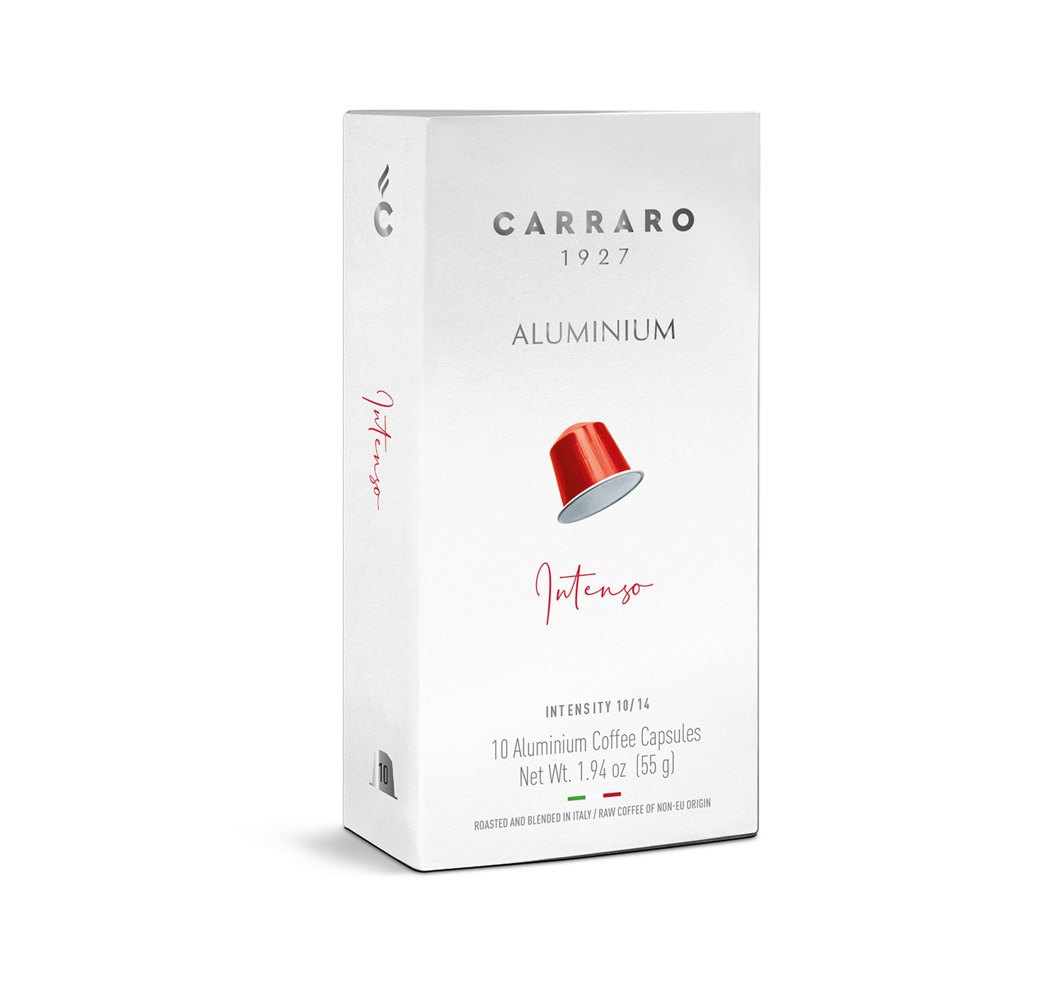 Carraro intenso kávové kapsule kompatibilné s Nespresso 10 ks