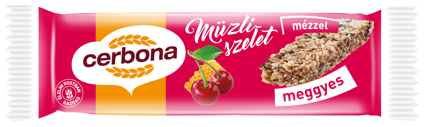 Cerbona müsli tyčinka s višňami 20 g