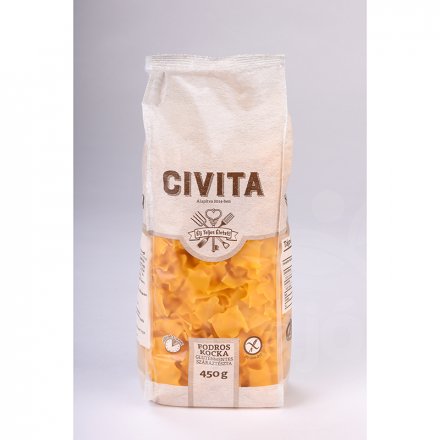 Civita kukuričné suché cestoviny s kučeravé veľké kocky 450 g