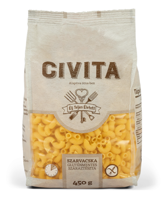 Civita kukuričné cestoviny kolienka 450 g