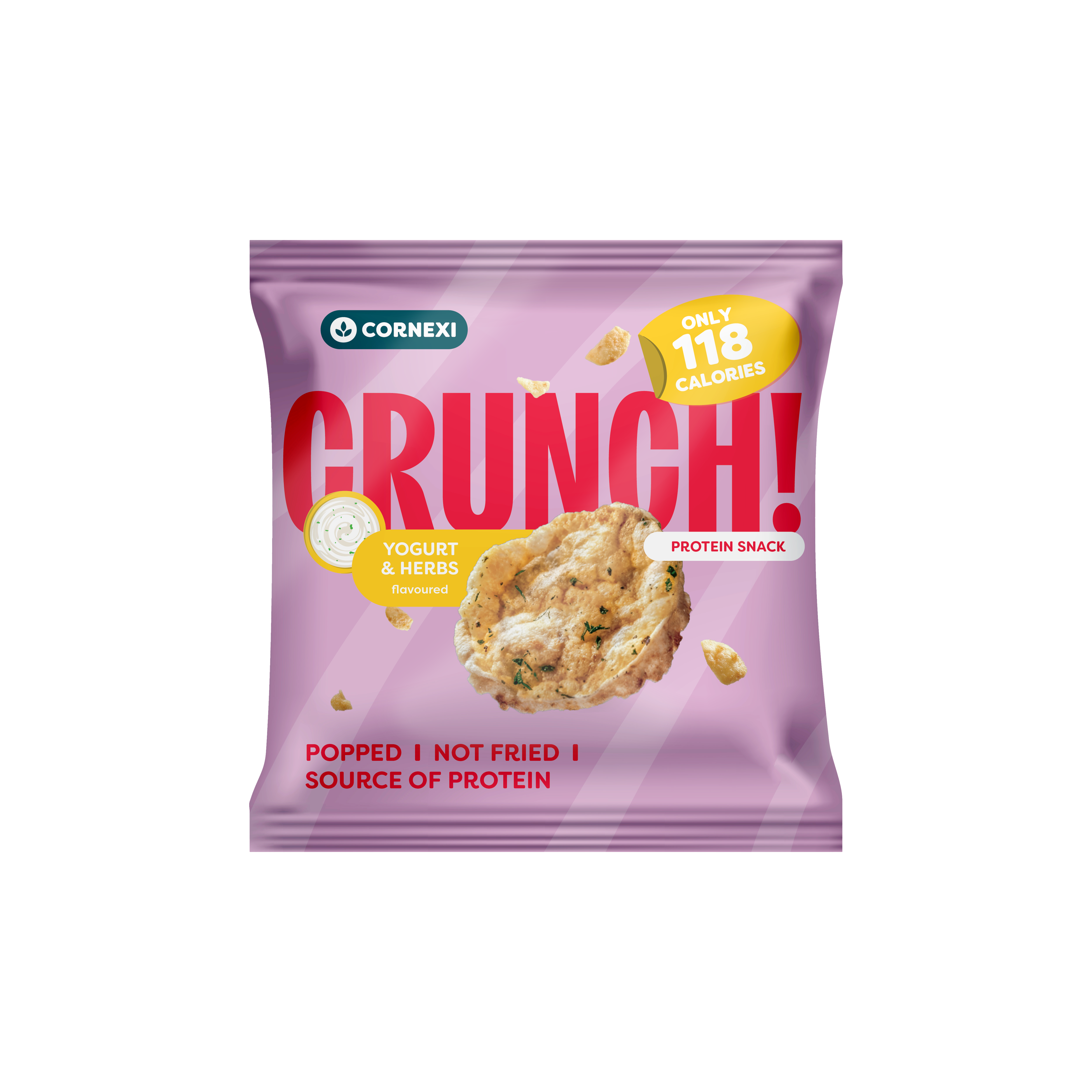 Cornexi crunchy! proteínová desiata jogurtová so zeleným korením 30 g