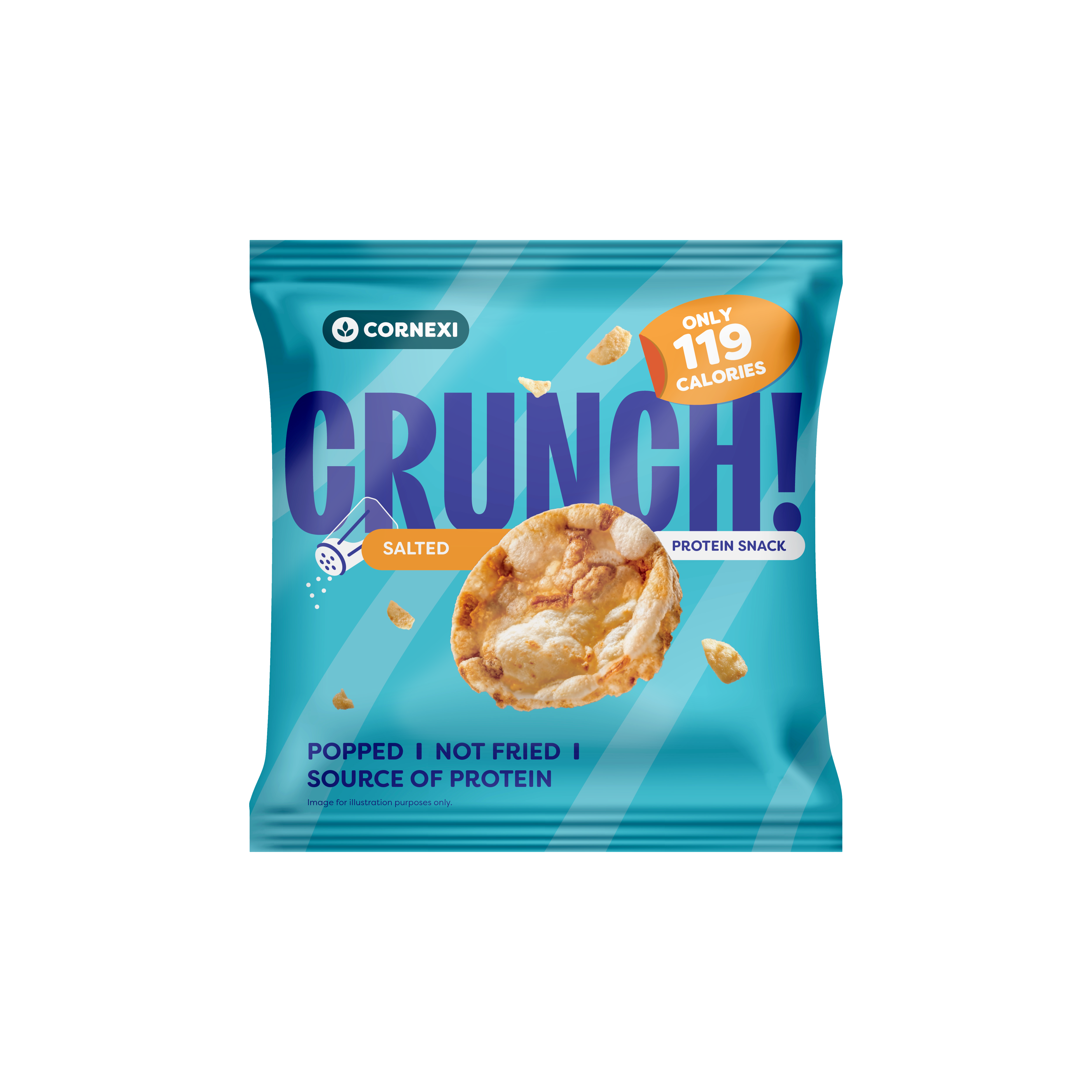 Cornexi crunch! proteínová snack soľná 30 g