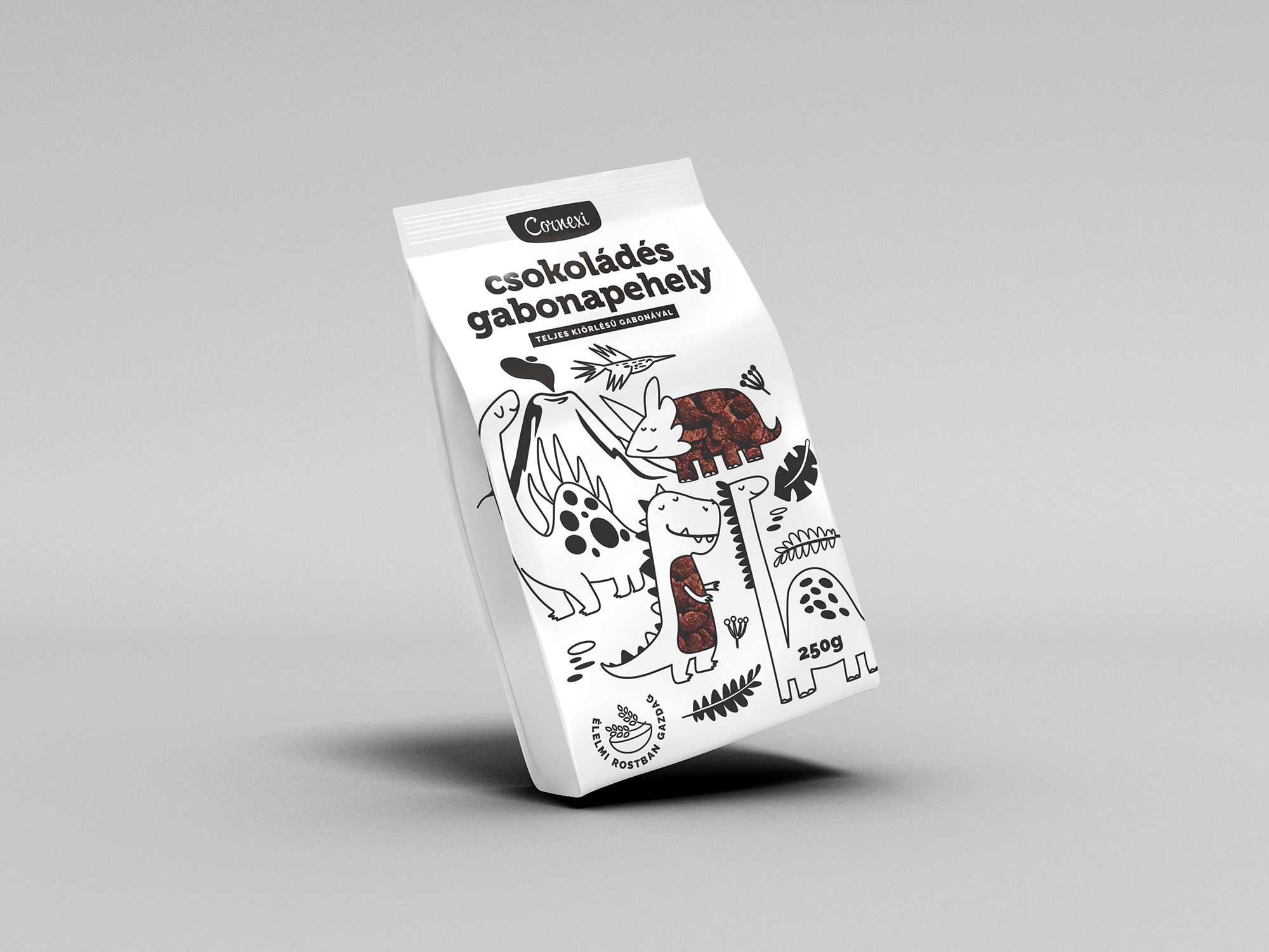 Cornexi čokoládové cereálie s celozrnnými obilninami 250 g