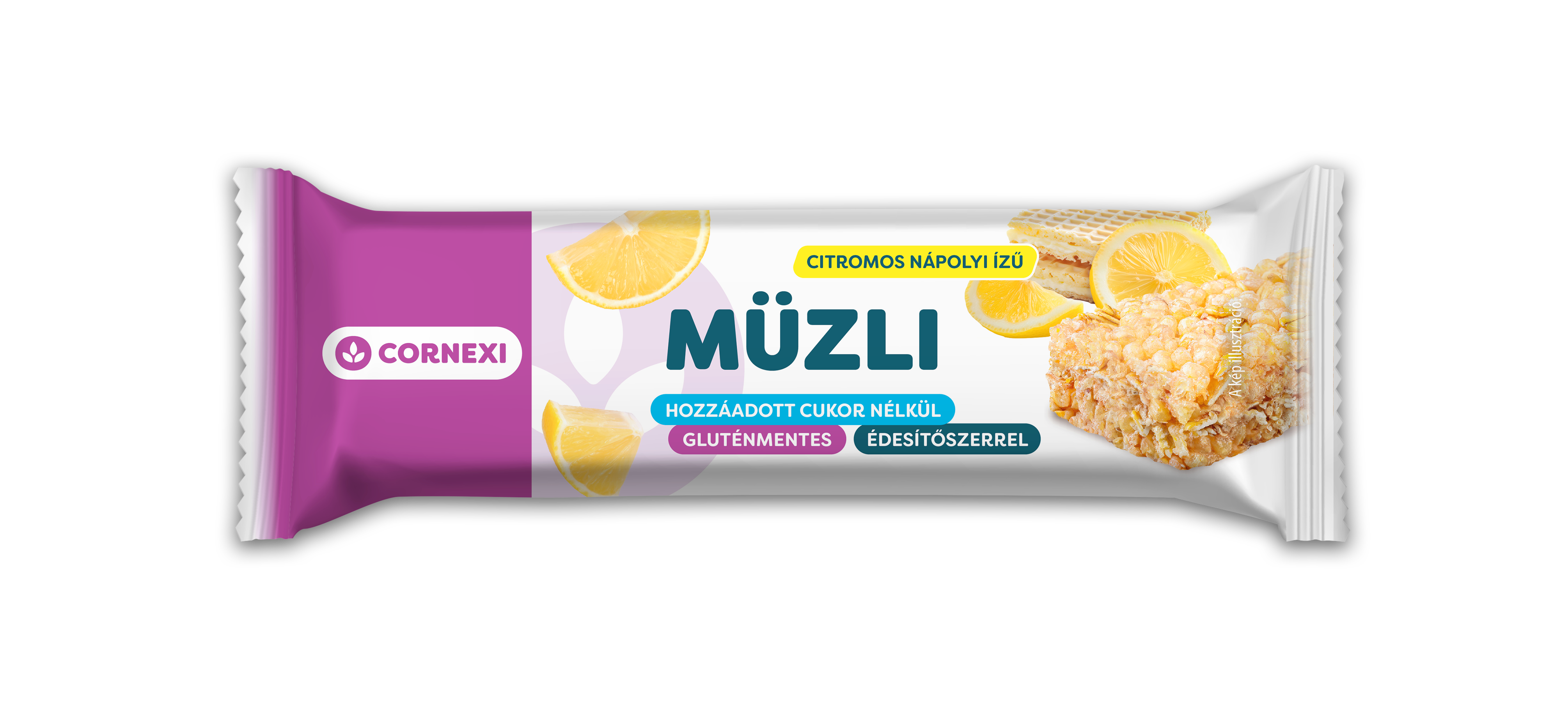 Cornexi bezlepková müsli tyčinka s príchuťou citrónových oplatkov 25 g