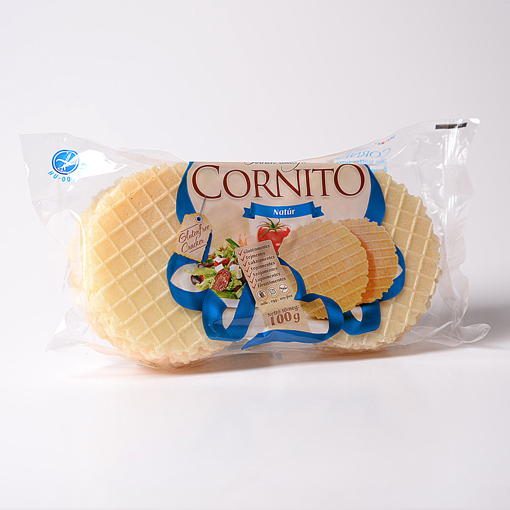 Cornito Chrumkavé bezlepkové kukuričné oblátky prírodné 100 g