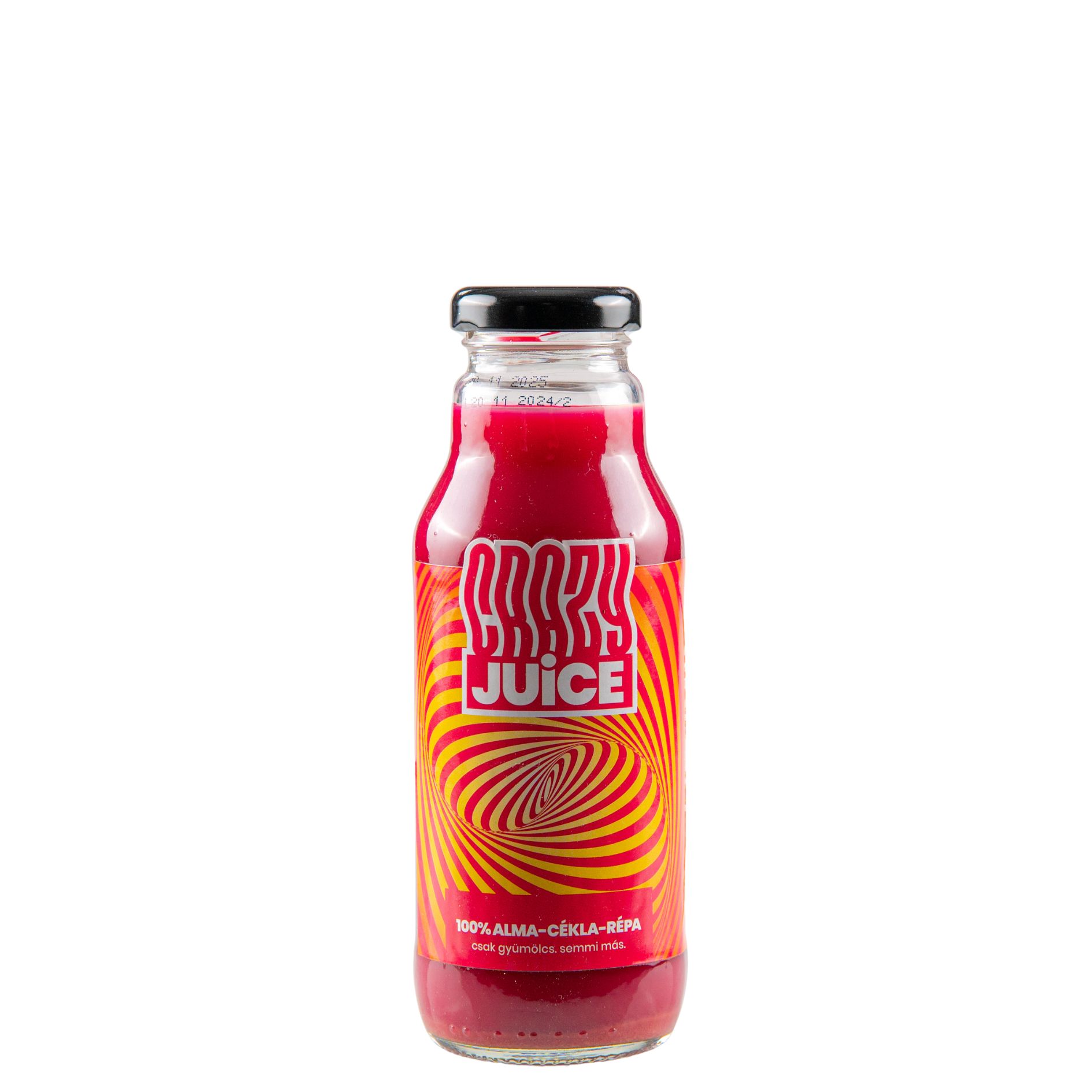 Crazy Juice jablkovo-cviklová-mrkvová šťava 100% 300 ml