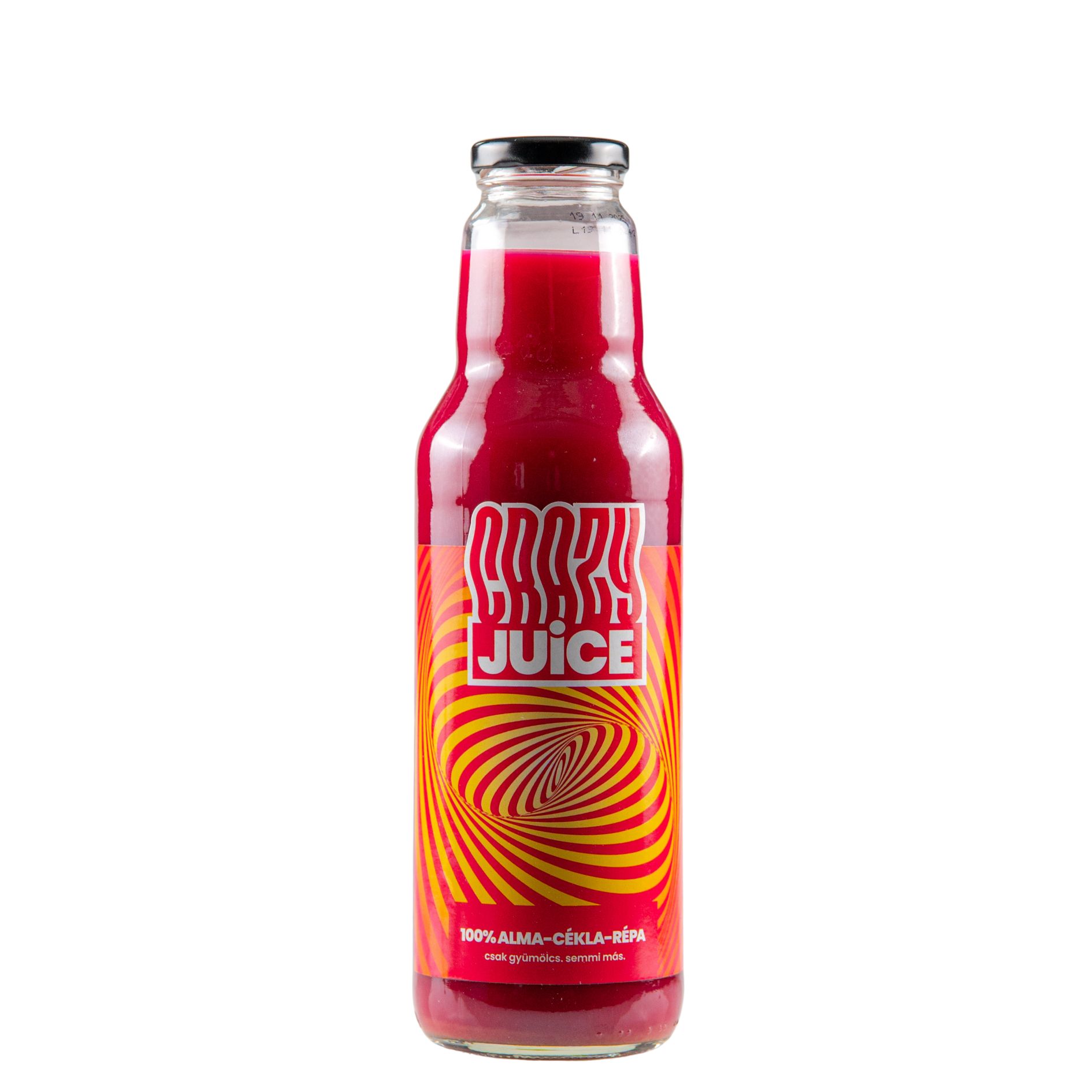 Crazy Juice jablkovo-cviklová-póriová šťava 100% 750 ml