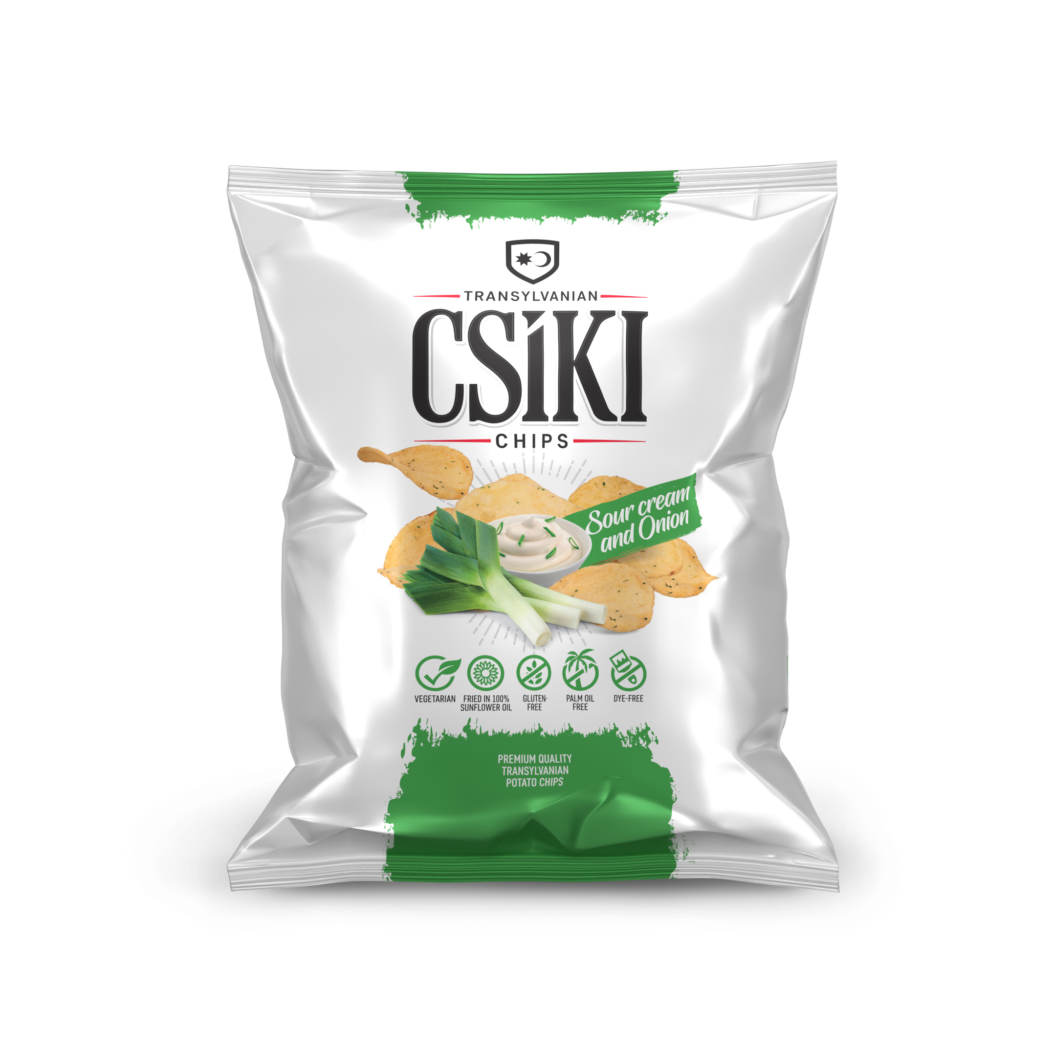 Csíki Csipsz s príchuťou cibuľovej smotany 60 g