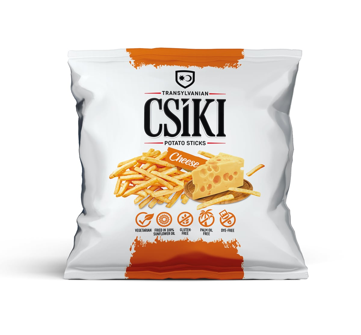 Csíki Csipsz syrové zemiakové tyčinky 60 g