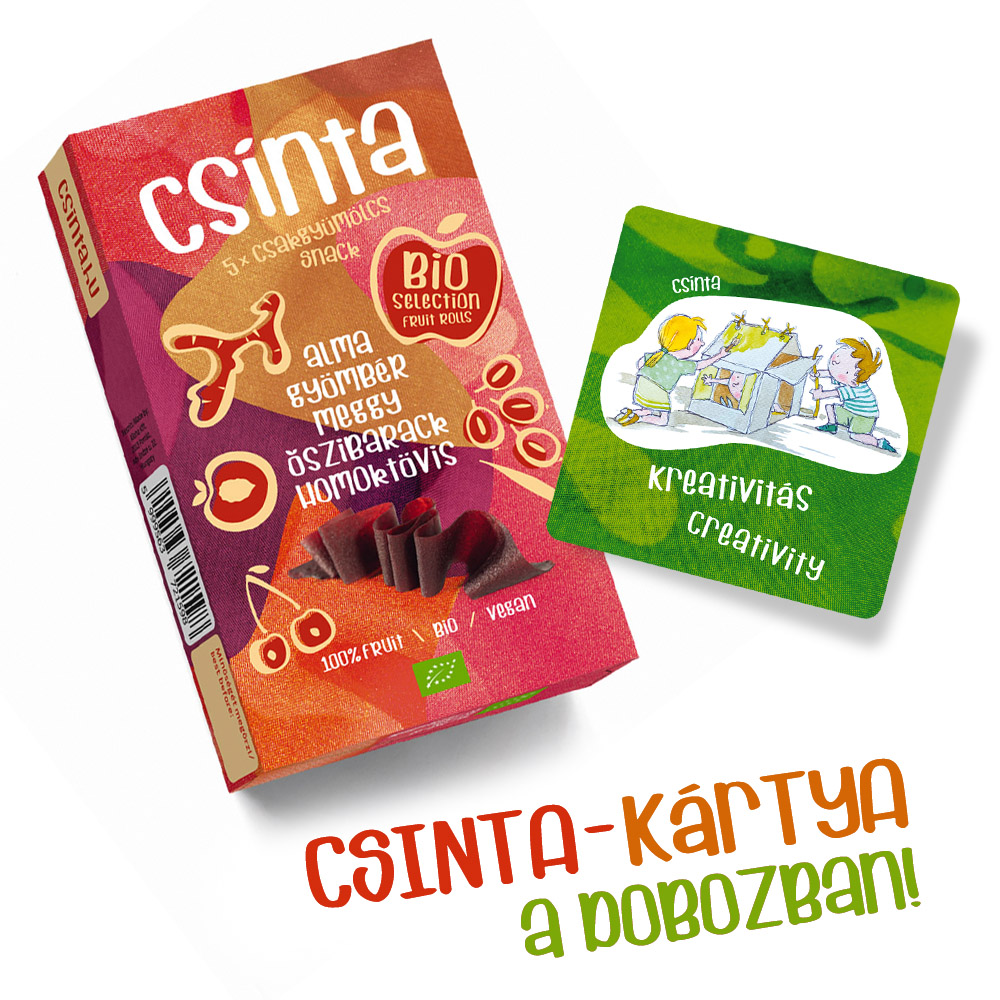 Csinta výber bio ovocných roliek 60 g