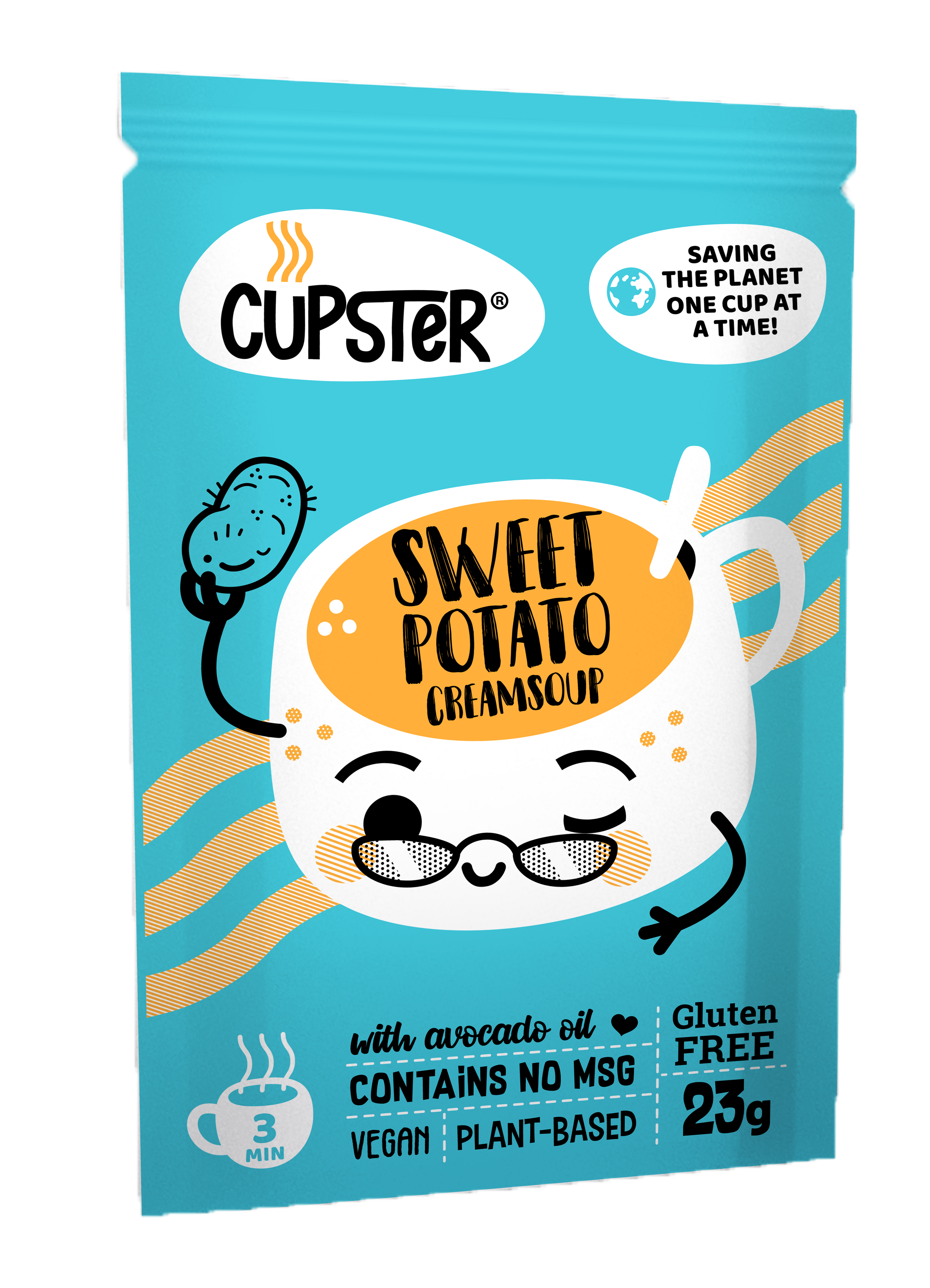 Cupster instantná krémová polievka z batát 23 g