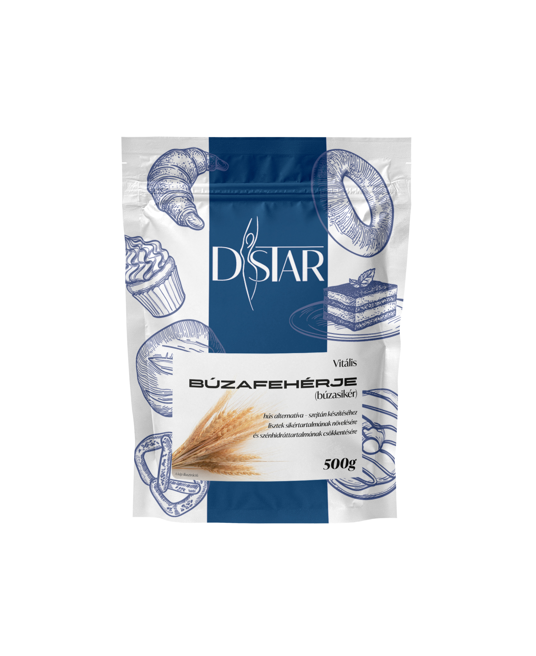 D-STAR Pšeničný lepok 500 g