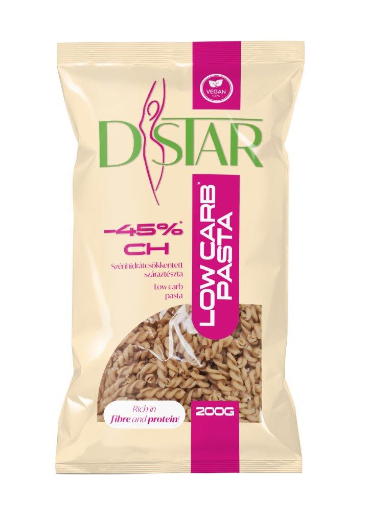 D-STAR Nízkosacharidové suché cestoviny vretená 200 g
