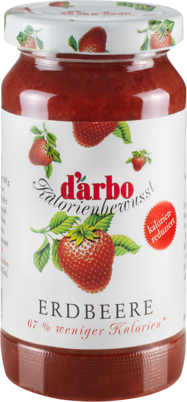 Darbo kalóriovo znížená jahodová marmeláda 220 g
