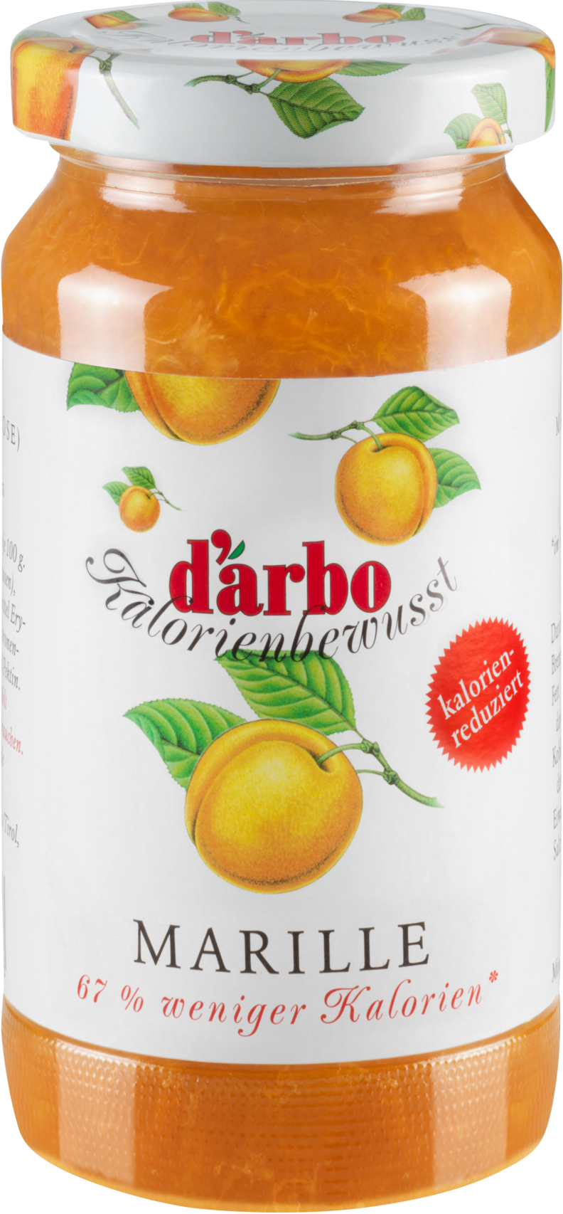 Darbo džem z marhú s nízkym obsahom kalórií 220 g