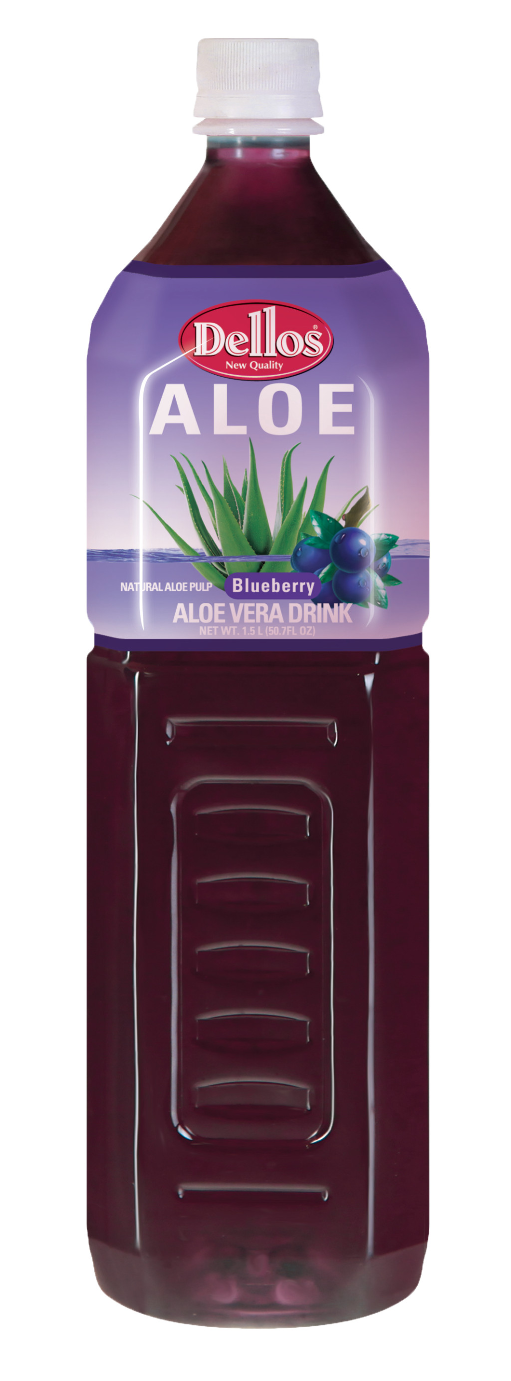 Dellos aloe modrá čučoriedka 1500 ml