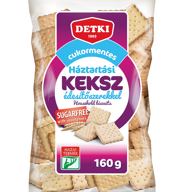 Detki domáce sušienky bez pridaného cukru so sladidlom 160 g