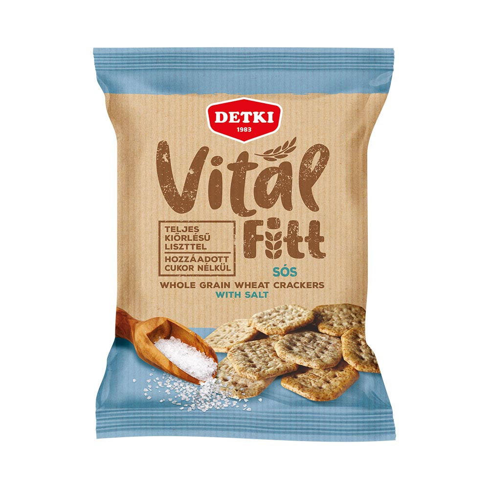 Detki celozrnné krekry so soľou 100g