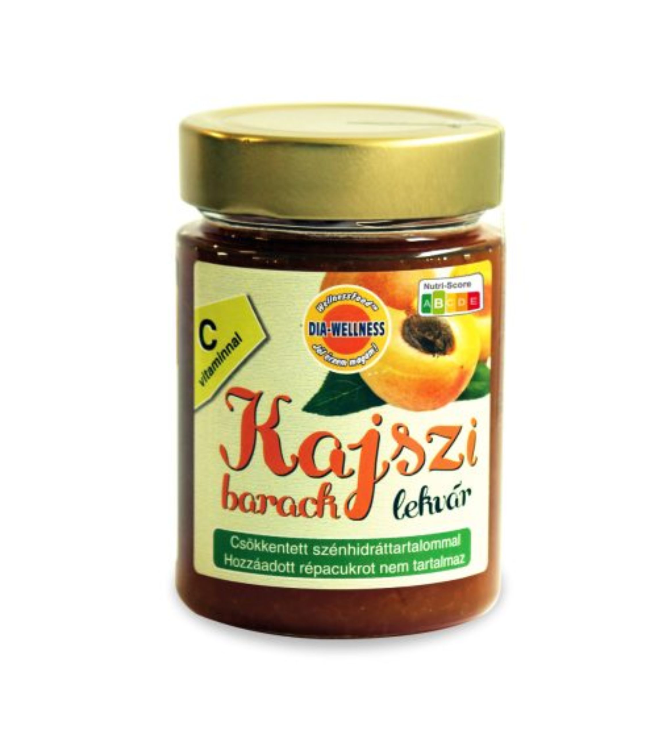 Dia-Wellness marhuľový lekvár 380 g
