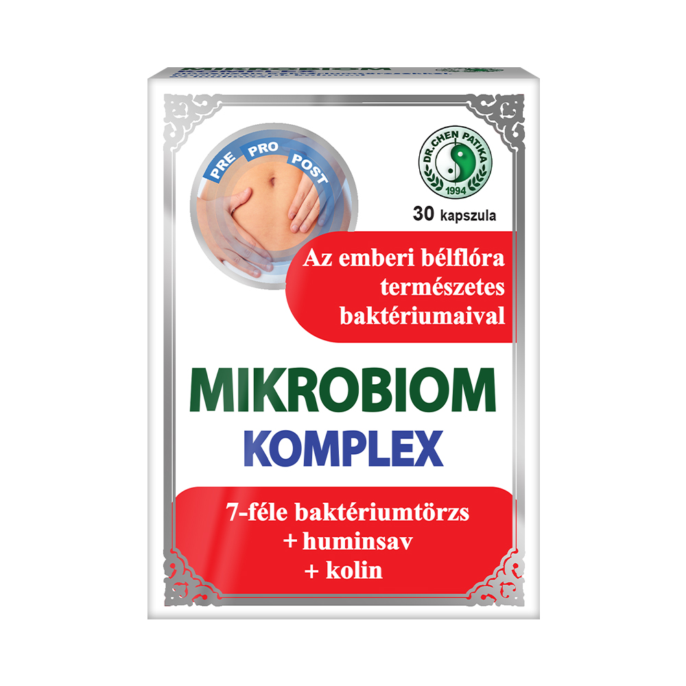 Dr.chen mikrobiom komplex kapsula 30 ks