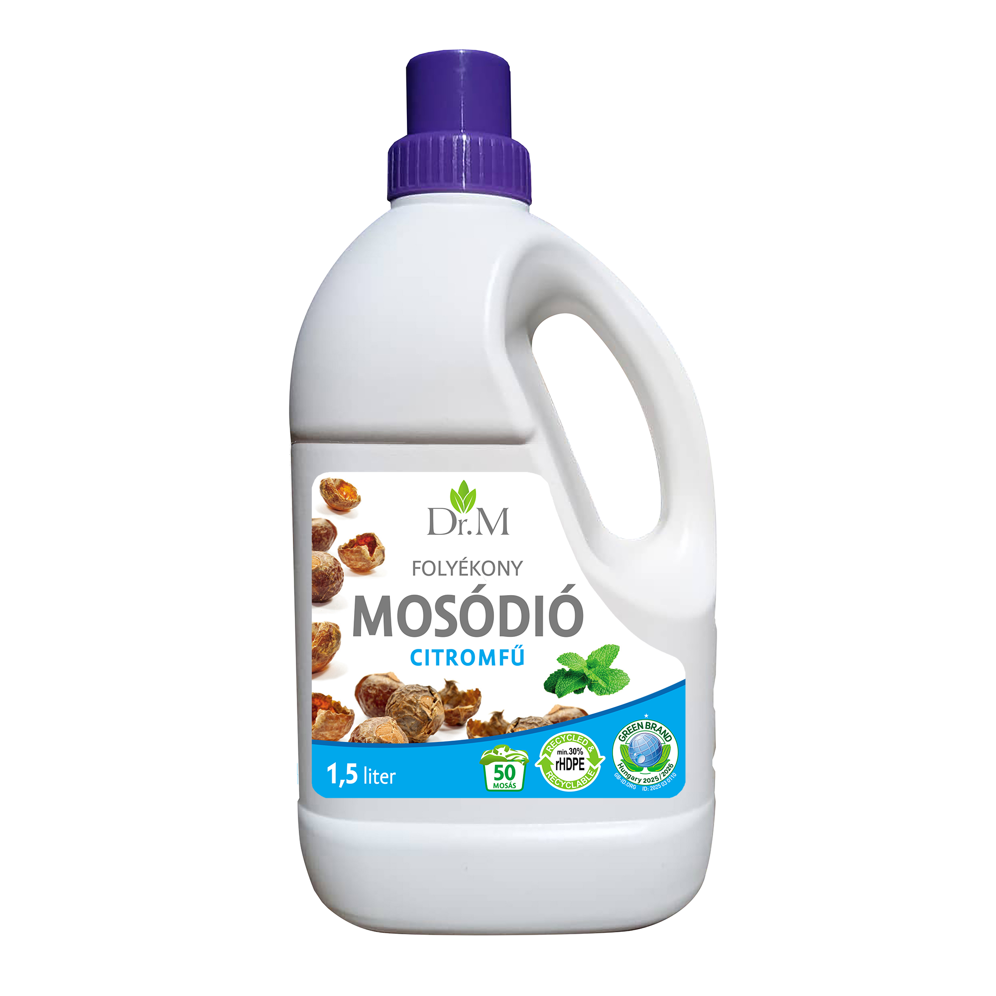 Dr.m tekutý mycí orech s citrónovou trávou 1500 ml