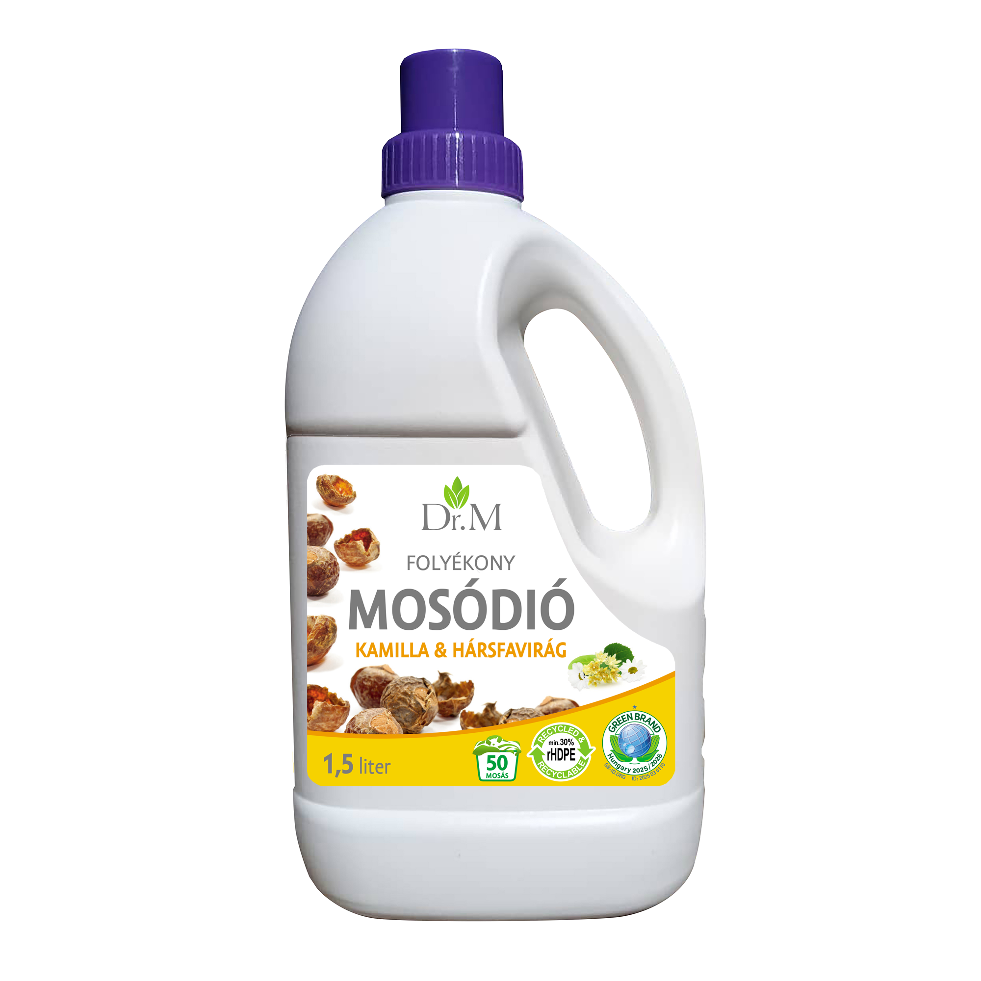 Dr.m tekutý prací orech harmanček a lipa 1500 ml