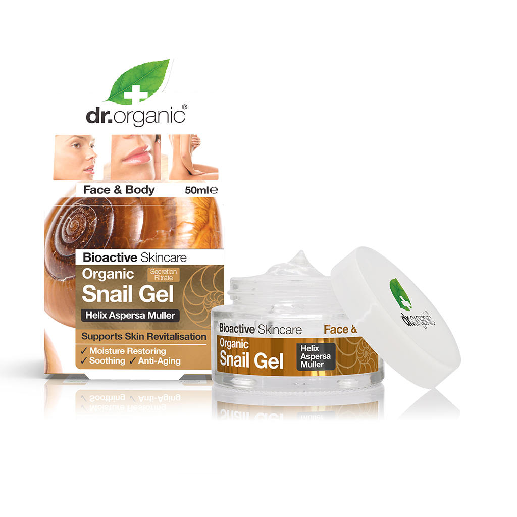 Dr. Organic Bioaktívny slimačí gél na tvár a telo 50 ml