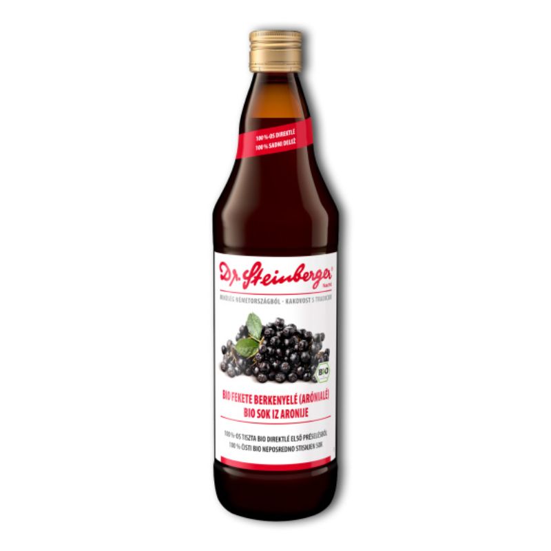 Dr.steinberger bio čierny arónia džús 750 ml