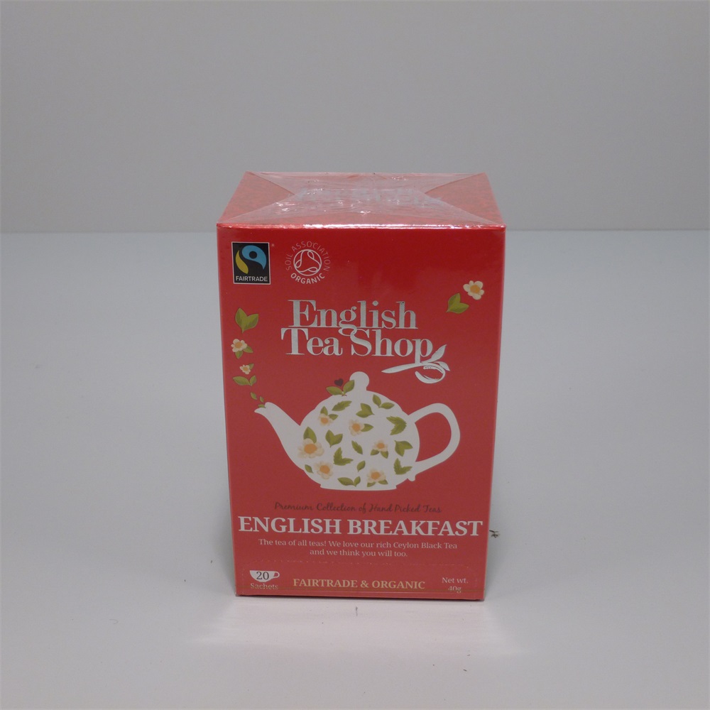 English Tea Shop Organický čierny čaj English Breakfast 50 g