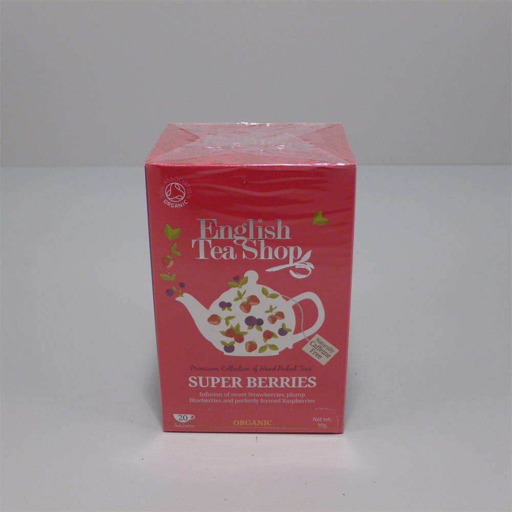 English Tea Shop bio super bobuľový čaj 20x2g 40 g