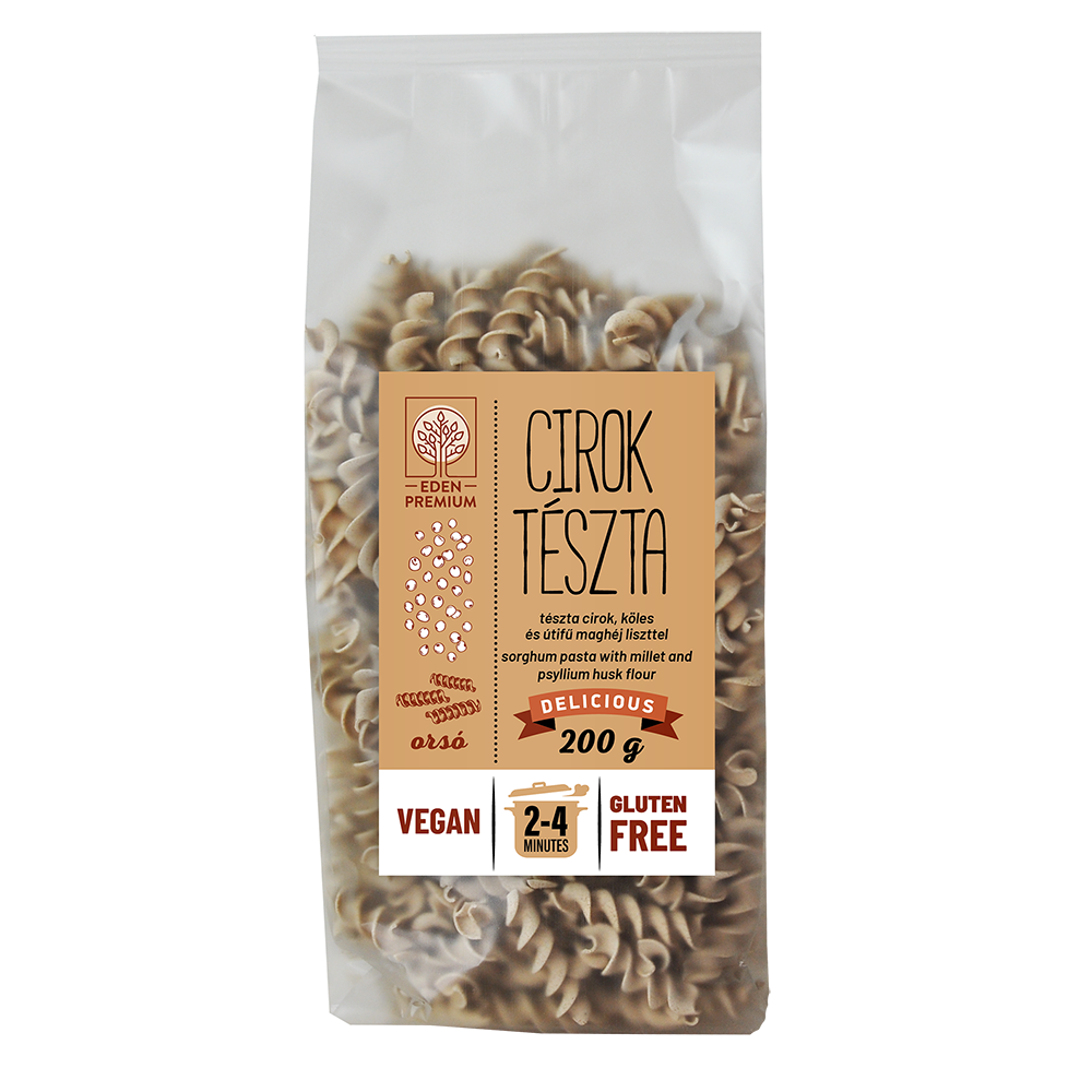 Éden Prémium Ciroková cestovina špirála bezgluténová 200 g