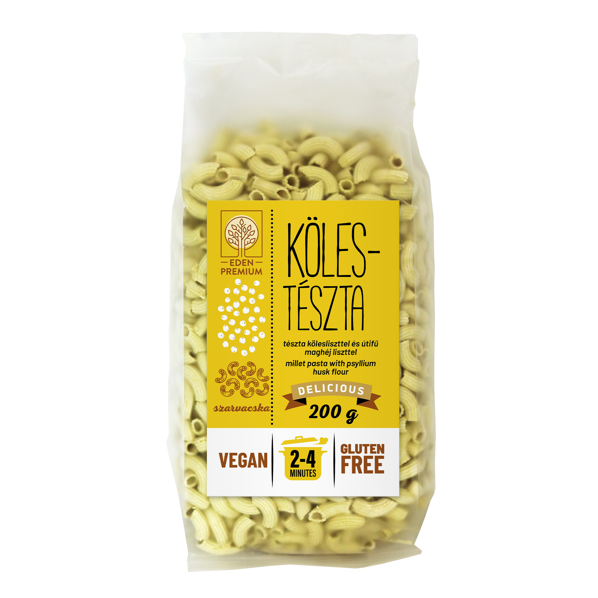 Eden Premium prosové cestoviny kolienka 200 g