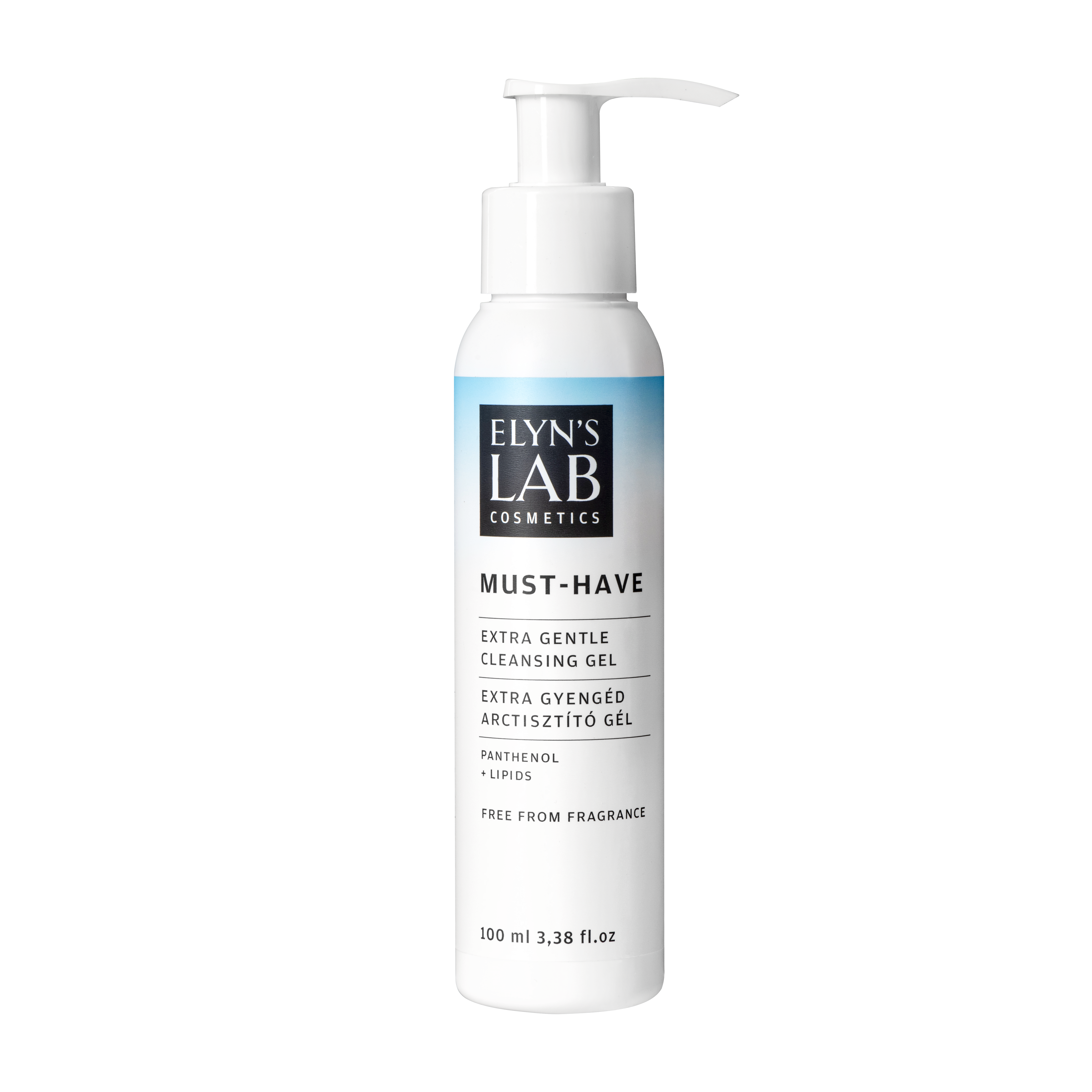 Elyn's Lab must-have extra jemný čistiaci gél s lipidmi a panthenolom 100 ml