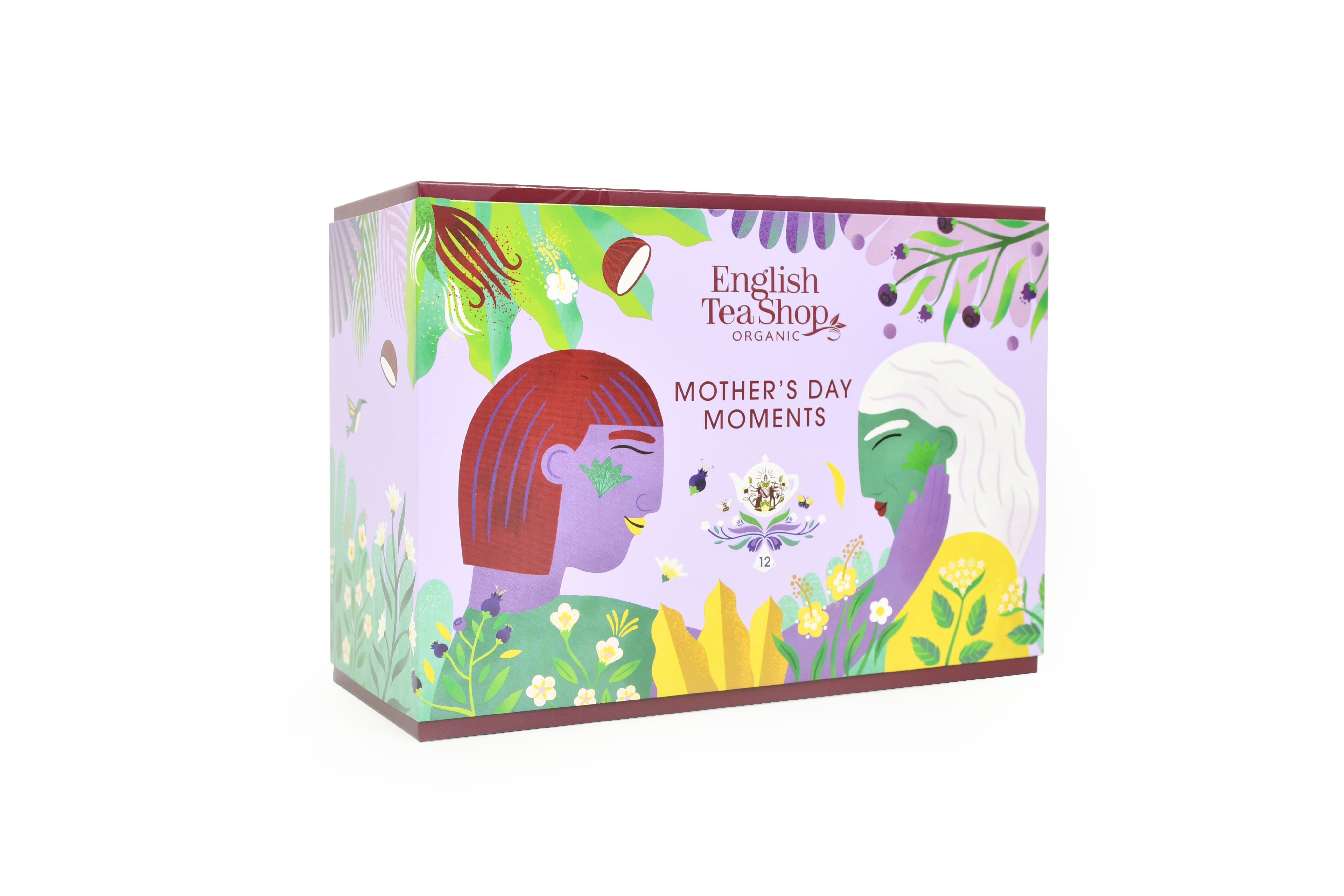 English Tea Shop Organic Kolekcia čajových a bylinných pyramídok 3 príchute 24 g