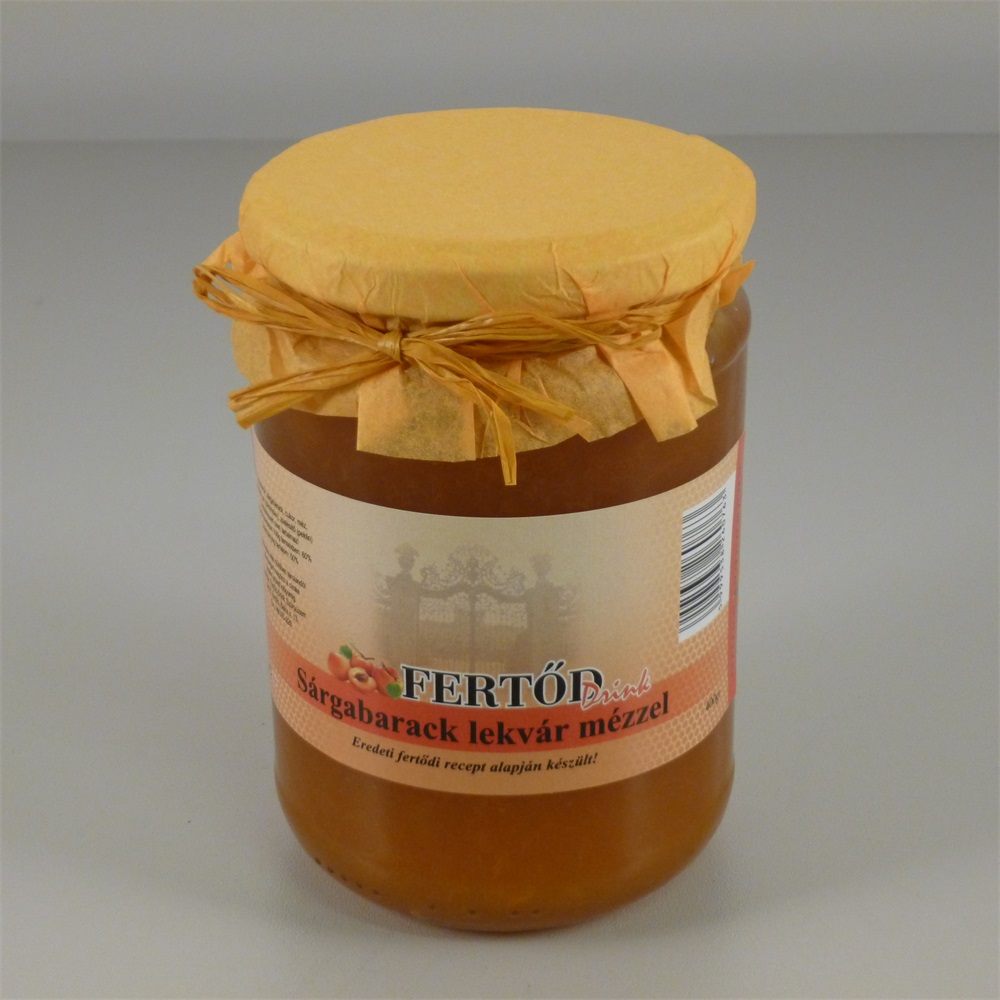 Fertődi marhuľový džem s medom 400 g