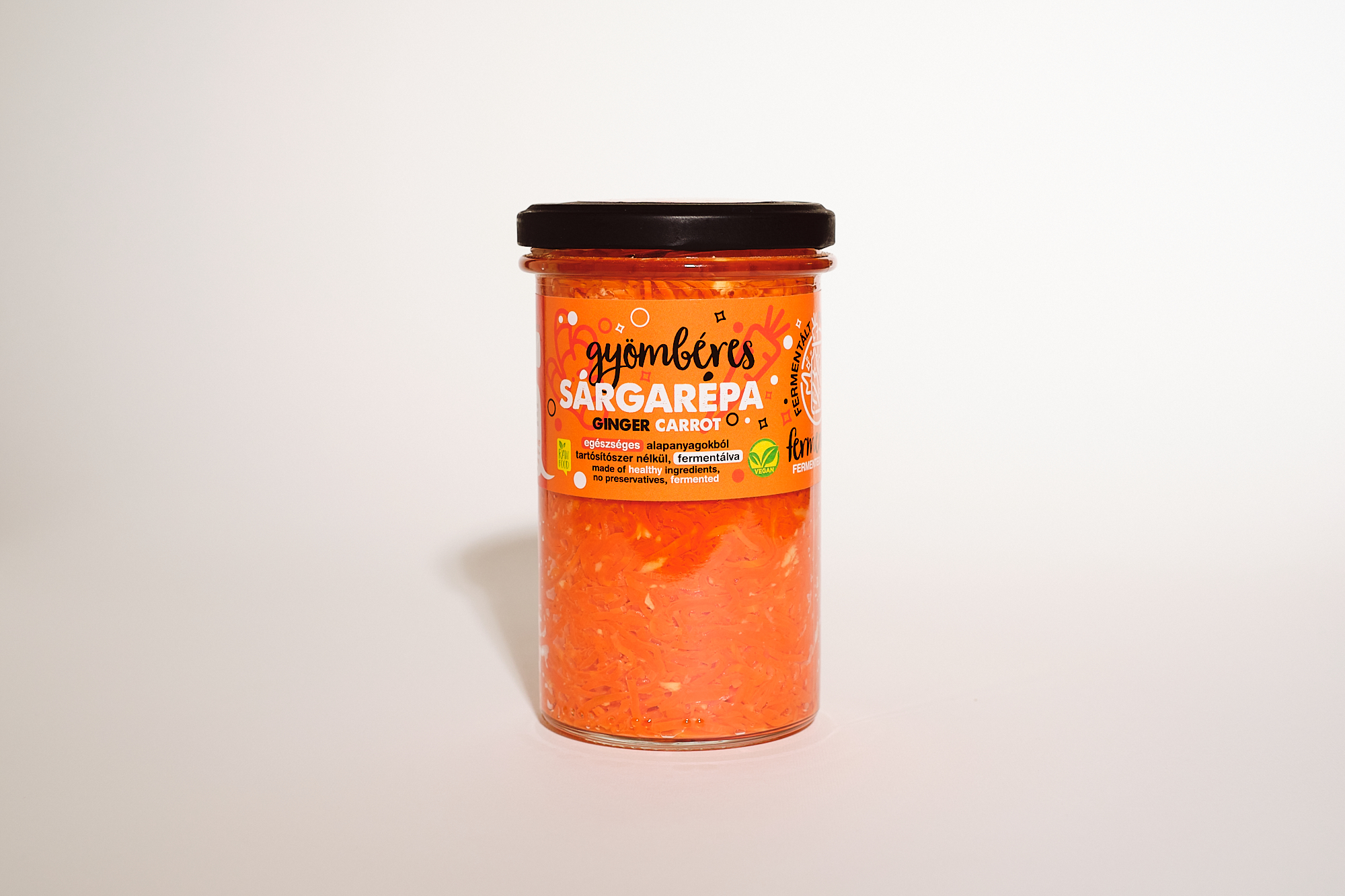 Fermentini fermentovaná zázvorová mrkva 450 g