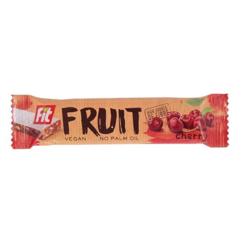 Fit fruit muesli tyčinka višňa 23 g