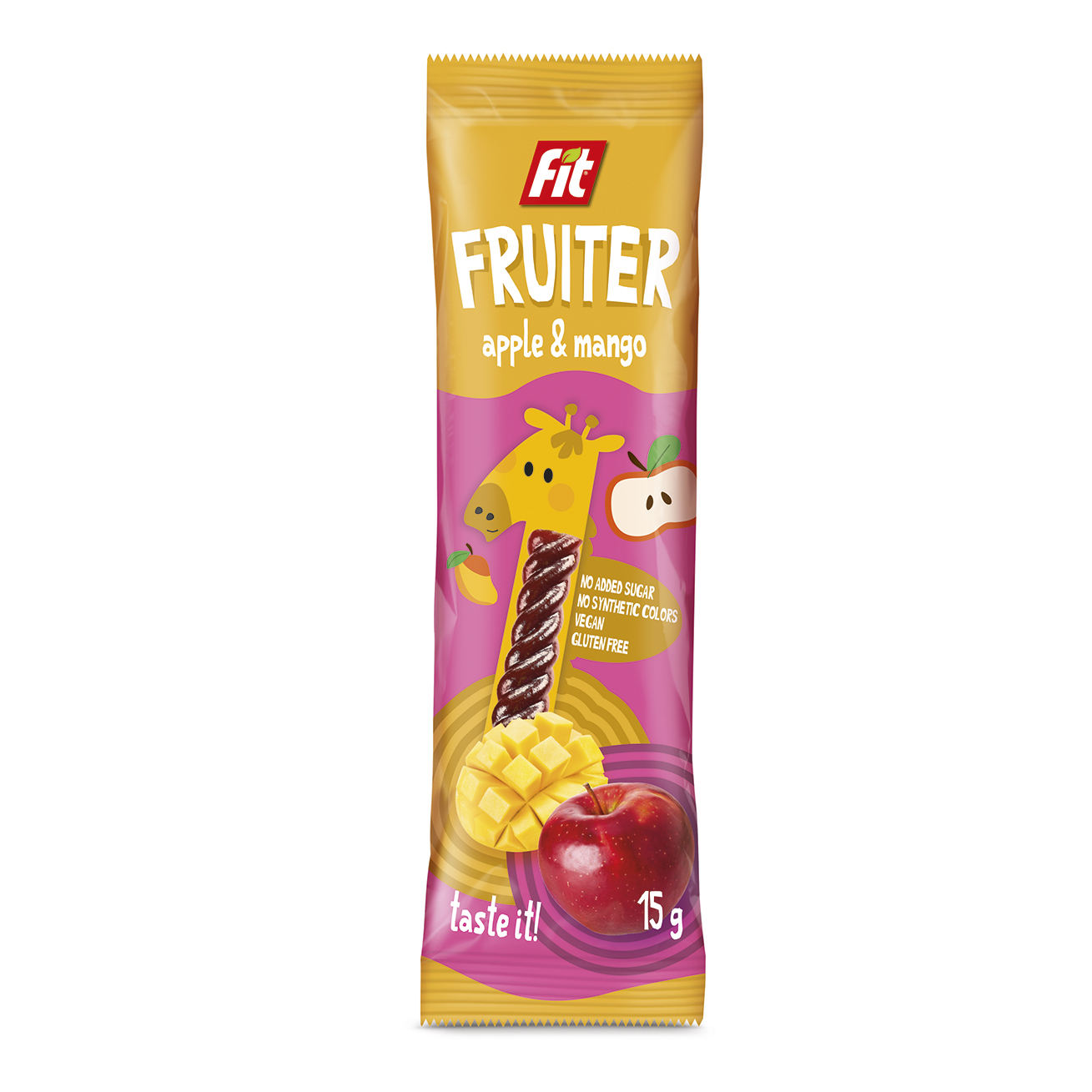 Fit fruiter jablko+mango ovocný džem 15 g