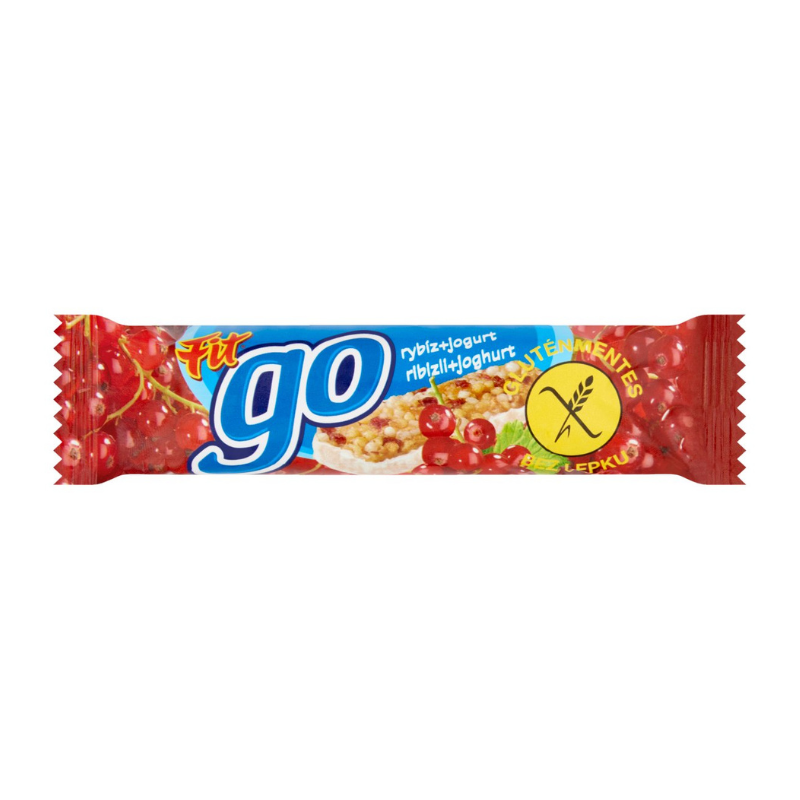 Fit go bezlepková müsli tyčinka ríbezľa-jogurt 23 g
