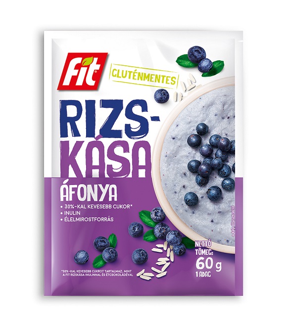 Fit Ryžová kaša s čučoriedkami 60 g