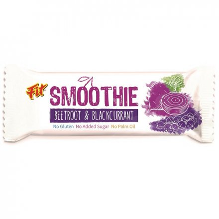 Fit Smoothie tyčinka s červenou repou a čiernymi ríbezľami 32 g